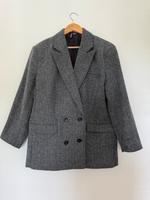 H&M Divided Blazer oversize Gr M Hahnentritt grau wie neu Obervieland - Habenhausen Vorschau