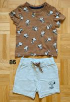 Set kurze Hose + Shirt Peanuts Gr. 86 Thüringen - Erfurt Vorschau