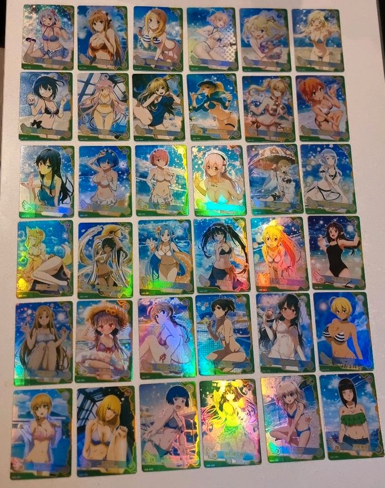 Goddess Story SNPD-5-1 Maiden Girl Party SSR Set Waifu Cards in Merzig