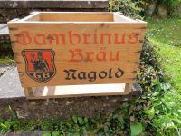 Holzbierkiste Gambrinus Brauerei Nagold Baden-Württemberg - Dornstetten Vorschau