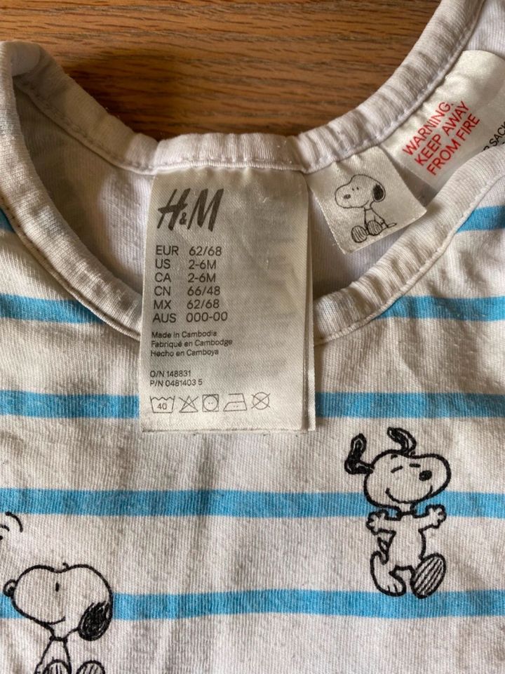 Baby Schlafsack H&M. Snoopy und Alvi Gr. 62/68 in Ravensburg