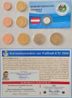 Österreich, Kursmünzensatz zur Fußball-EM 2008 im Blister von BTN Rheinland-Pfalz - Hilgert Vorschau