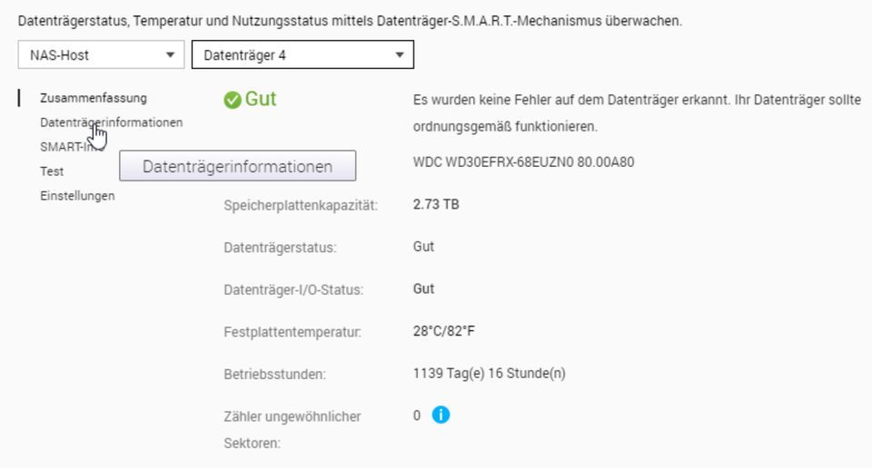 NAS QNAP TS-469 Pro - 4x 3TB WD Red - Raid 5 insg 7,2 TB Speicher in Niederkassel