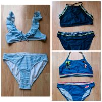 Sehr schöne Mädchen Bikini, Gr. 164/170,Triangel,Bustier,H&M blau Sachsen-Anhalt - Queis Vorschau