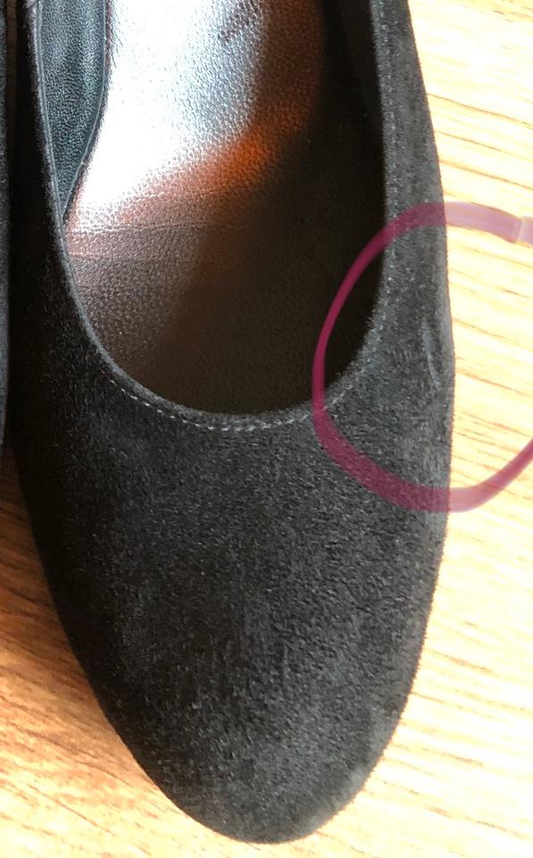 Högl Pumps Sachetto schwarz Wildleder Größe 5,5 / 38 - 38,5 in Berlin