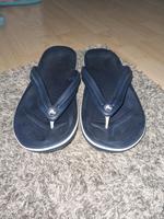 Crocs Zehensandalen Gr.44 blau Bayern - Aichach Vorschau
