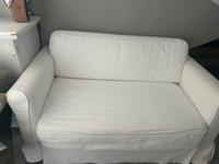 Ikea Ektorp 2er Schlafsofa weiß Niedersachsen - Wiefelstede Vorschau