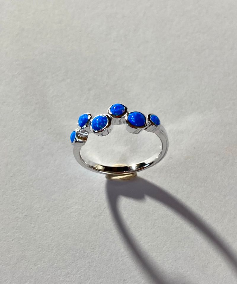 Ring Silber 925 mit blauem Opal in Kulmbach