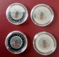 5 Euro Münze Insekten Rostrote Mauerbiene ohne Farbabplatzer Berlin - Charlottenburg Vorschau