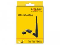 DELOCK USB 2.0 Dualband WLAN Stick mit externer Antenne Frankfurt am Main - Gutleutviertel Vorschau