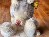 Steiff Katze Floppy 17cm Mohair schwarz weiß 1968/1969 Bremen - Borgfeld Vorschau