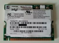 Toshiba Mini PCI Wireless Card P/N G86C000C810 Baden-Württemberg - Deggenhausertal Vorschau