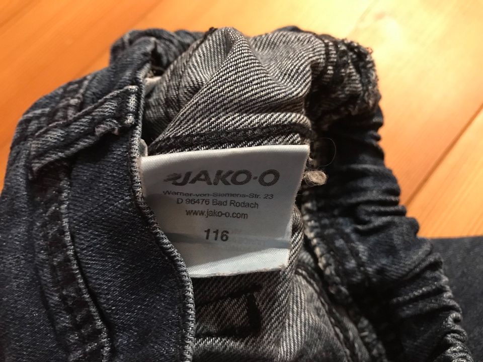 Hose Jeans JAKO-O verstellbarer Bund- Gr. 116 in Kurort Jonsdorf