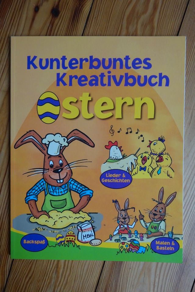 Ostern Kreativbuch Basteln Backen Malen neuwertig in Altenkirchen