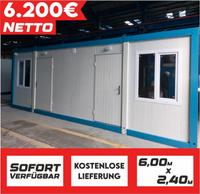 SONDERANGEBOT WC Container Sanitärcontainer KOSTENLOSE LIEFERUNG SOFORT 2 Zimmer Bürocontainer Küchencontainer Wohncontainer Baucontainer 50mm Wandstärke Container Küchencontainer Schlafcontainer Nordrhein-Westfalen - Kamp-Lintfort Vorschau
