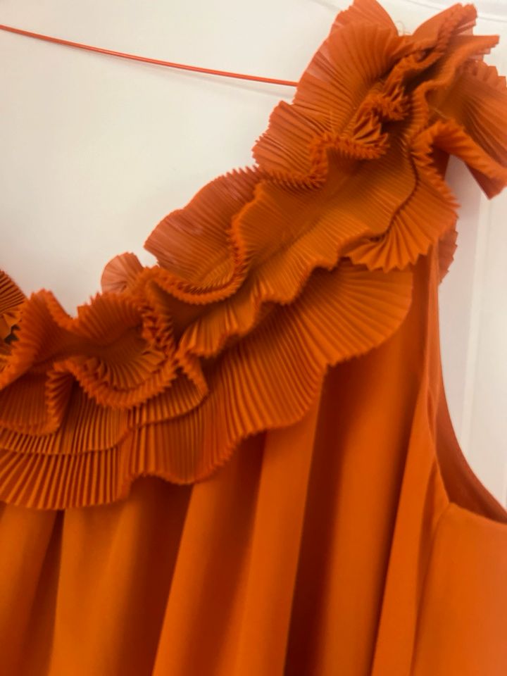 Sommerkleid H & M Gr 34 orange braun Hammer Teil ❤️❤️❤️ in Düsseldorf