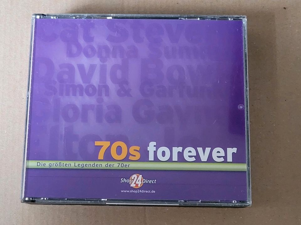 70s forever - 4 CD Box von Shop24direct 70er Jahre Oldies 70's in Rheda-Wiedenbrück