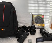 Nikon D5500 Spiegelreflexkamera  mit Zubehör Baden-Württemberg - Leonberg Vorschau