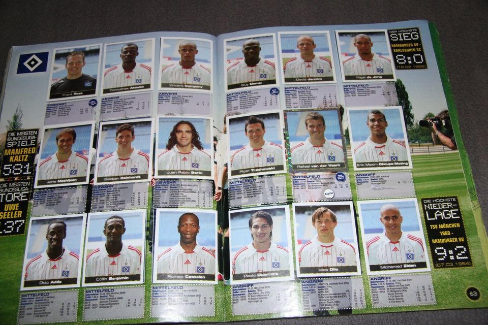 Panini Sammlung Bundesliga Saison 05/06  06/07   07/08 Komplett in Mönchengladbach