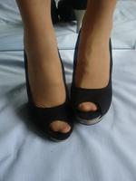 CATWALK Sexy Lack High Heels Plateau Peeptoe Pumps Gr.39 getragen Kiel - Hasseldieksdamm Vorschau