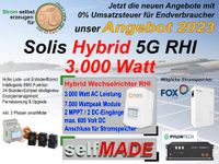 Solis Hybrid 5G Wechselrichter mit 3.000 Watt / 7.000 Wattpeak Brandenburg - Dannenwalde (Gumtow) Vorschau