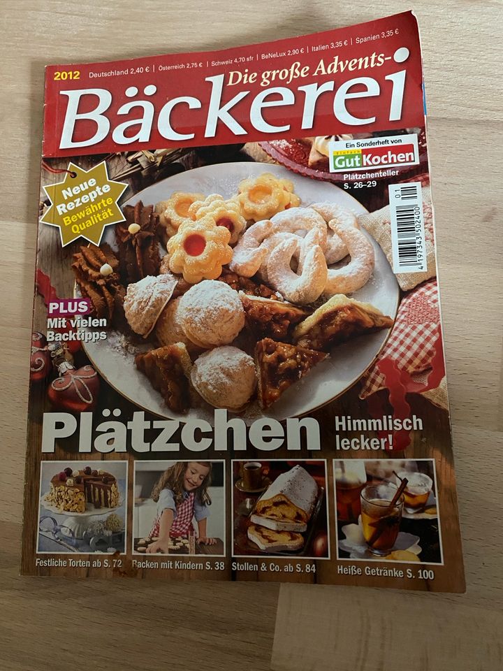 9 verschiedene Rezepthefte Kochen&Backen in Homberg