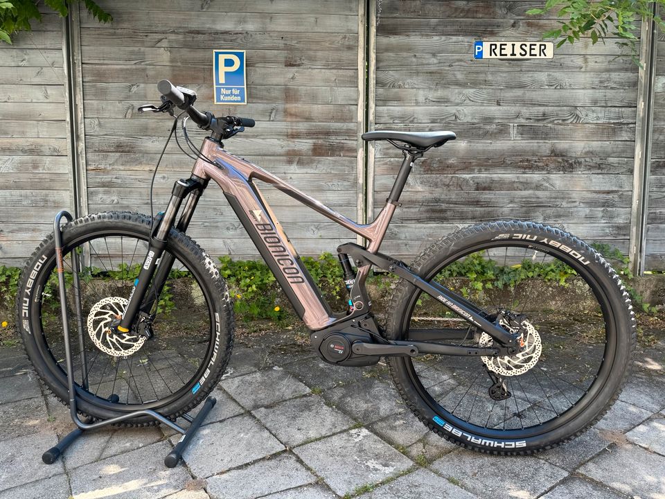 BIONICON WYATT Trail 3 Gr.S NEU E-Bike Fully Bosch CX 3999€UVP in Karlsruhe