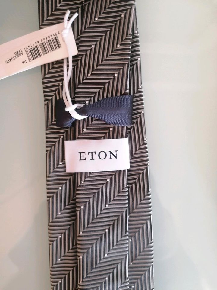 9 x ETON Designer Krawatten Kollektion 8 cm Silk in München