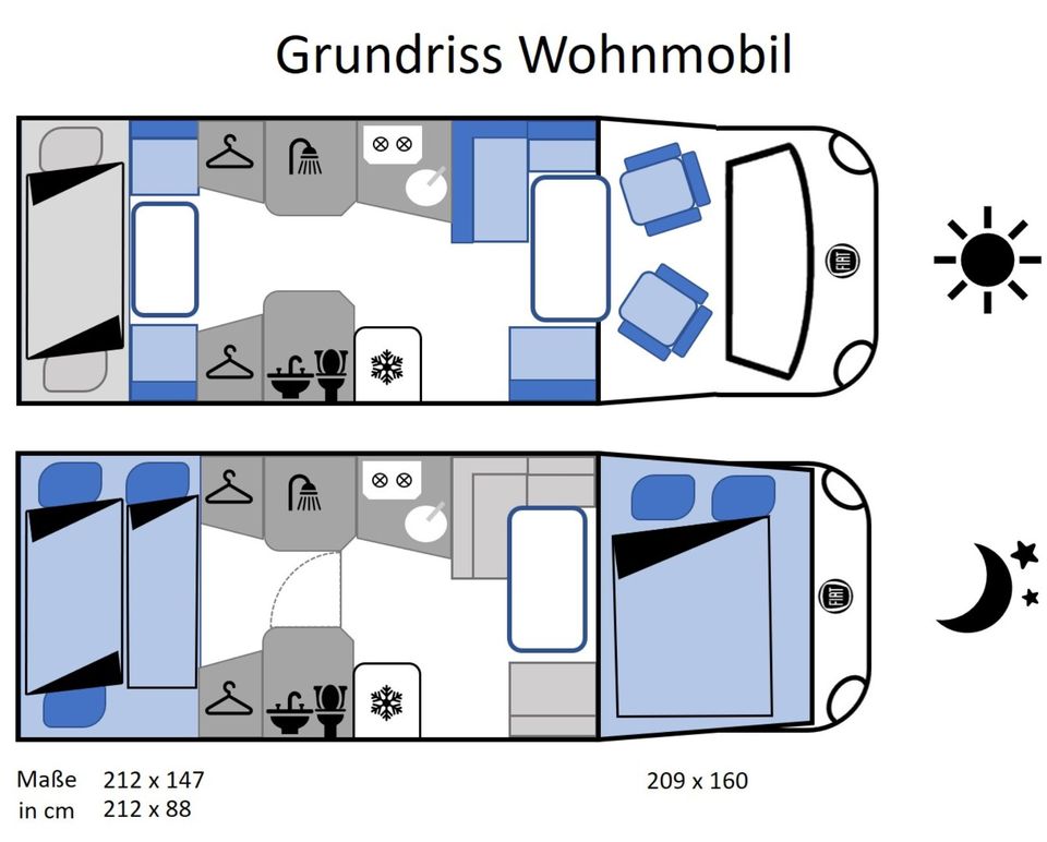 Reisevergnügen und Freiheit mieten: Wohnmobile für 5 Personen in Paderborn