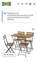 Ikea Tärnö Tisch mit 4 Stühlen in rot Bayern - Würzburg Vorschau