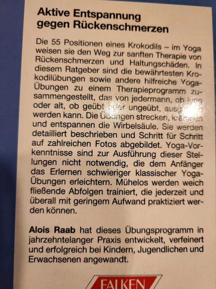 Yoga gegen Haltungsschäden und Rückenschmerzen von Alois Raab in Bielefeld