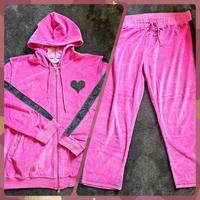 Damen Nikki Jogginganzug in Pink und Dunkelgrau Gr. 52/54 Nordrhein-Westfalen - Altenbeken Vorschau