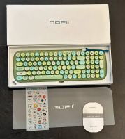 Mofii Drahtlose Bluetooth Tastatur, QWERTY, grün Rheinland-Pfalz - Salmtal Vorschau