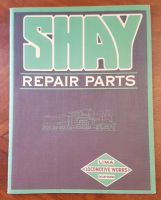 Buch / Catalog - Shay Repair Parts Lima Sachsen-Anhalt - Halle Vorschau