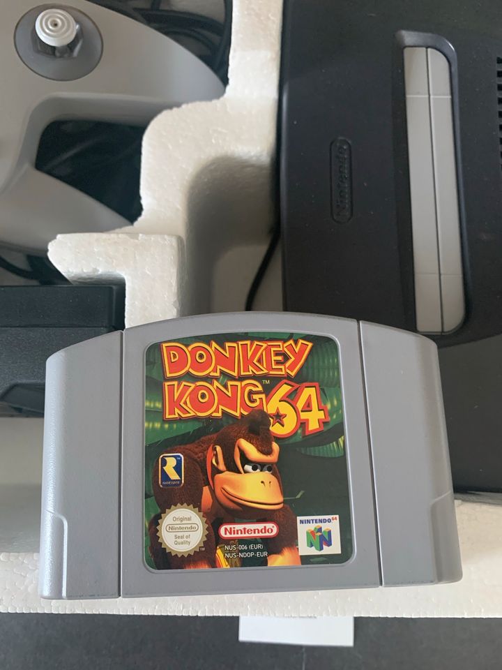 Nintendo 64 Konsole Donkey kong Pak Ovp in Dietzenbach