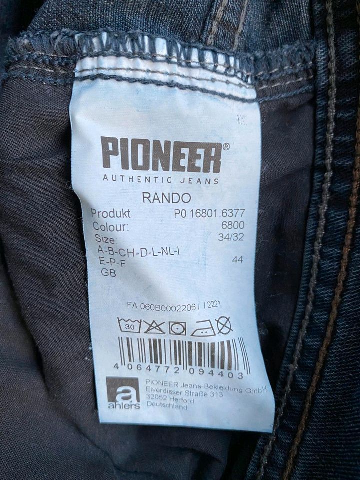 Pioneer Rando Herrenhose, W 34, L 32 in Drolshagen