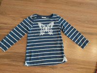 Langarm Shirt dünn, Pullover 116 Topolino Schmetterling blau weiß Nordrhein-Westfalen - Petershagen Vorschau