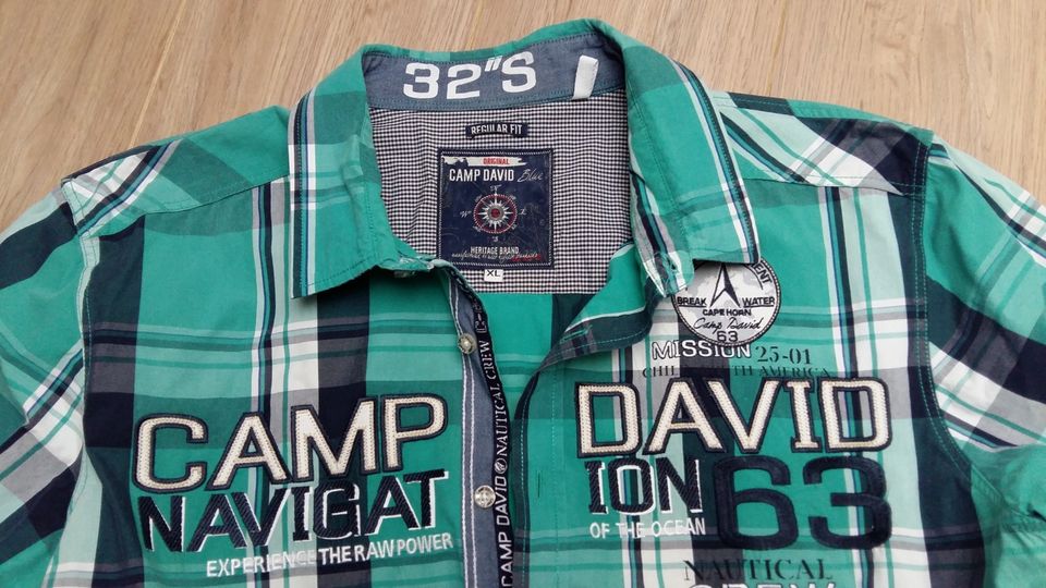 Herrenhemd Camp David Gr. XL in Bornheim