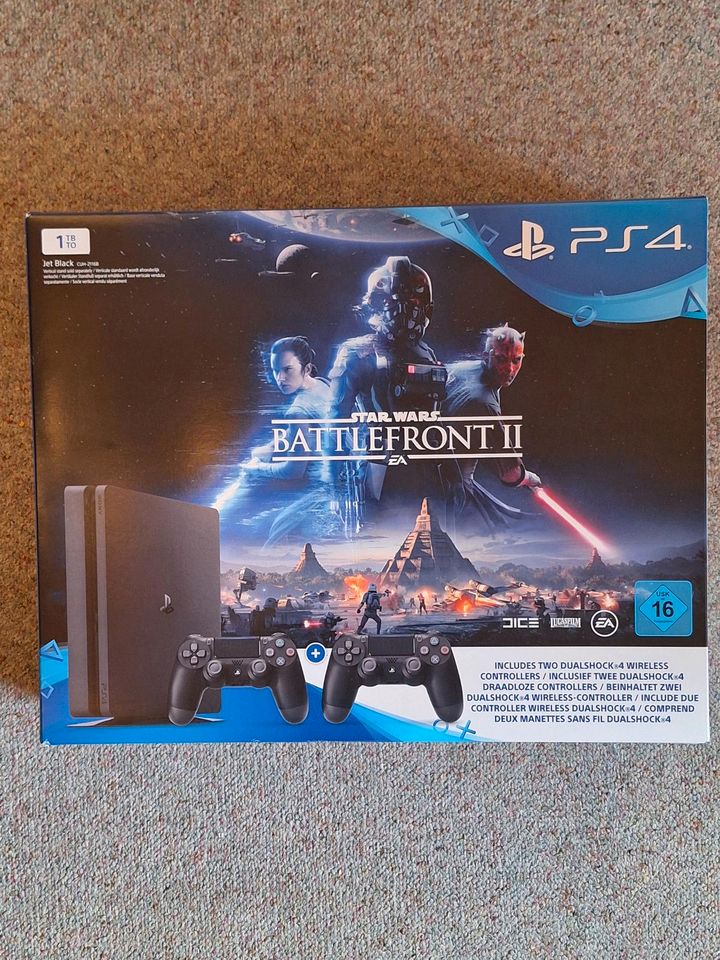 Playstation PS4 Konsole Battlefront II in Oberschleißheim