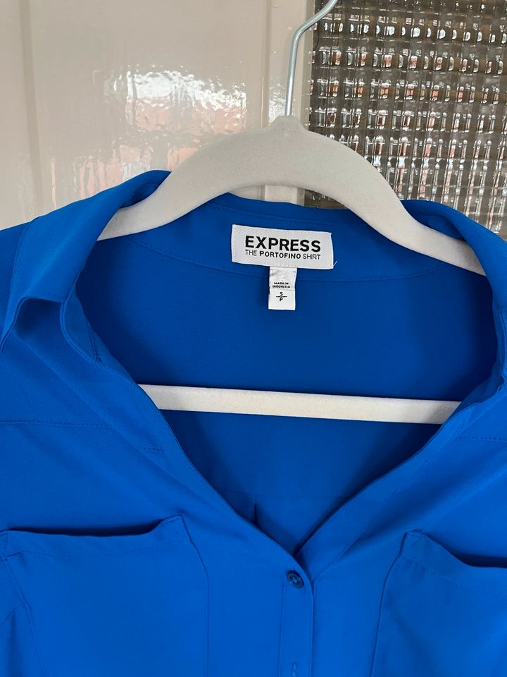Express Sommerbluse Bluse royal blau S/36 in Hannover