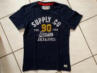 JACK & JONES - T-Shirt - dunkelblau - Gr.S Niedersachsen - Holzminden Vorschau