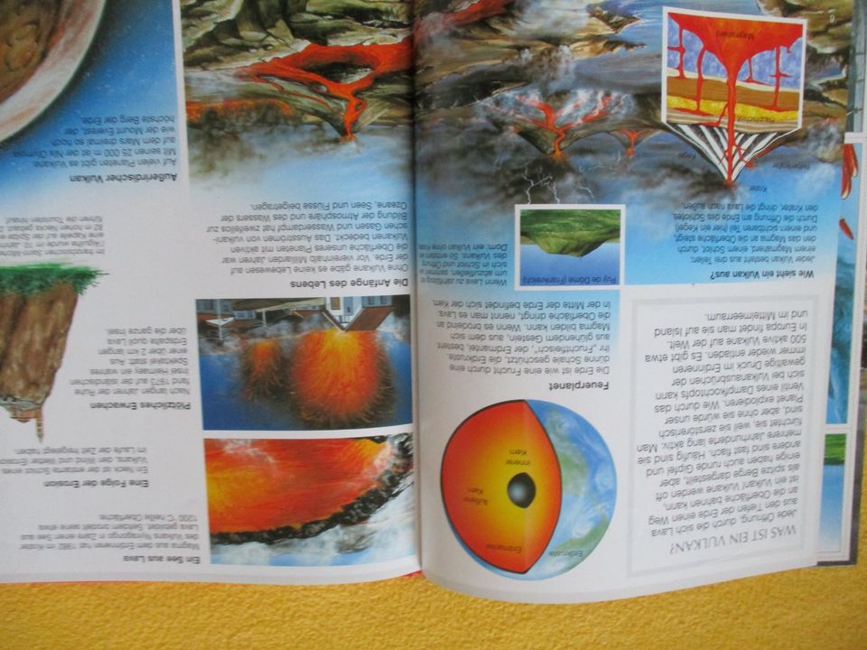 Kinderbuch Sachbuch "VULKANE. Wissenschaft für Kinder" in Karlsbad