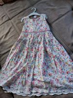 Sommerkleid Blüten mit Spitze Größe 128 Baden-Württemberg - Großerlach Vorschau