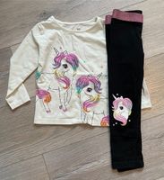 H&M LA-Shirt + Hose Einhorn Gr. 92 Rheinland-Pfalz - Ransbach-Baumbach Vorschau