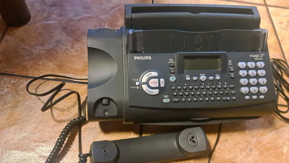 Philips Magie 3-2 Telefon-Faxgerät in Oberstadion