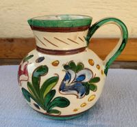 Krug Vase Gefäß beige grün blau rot 16 cm hoch Bayern - Eichendorf Vorschau