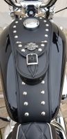 Leder Tankabdeckung+Tasche  Harley Davidson Sportster Hessen - Hanau Vorschau