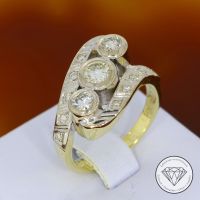 M*184061 Wert 4.500,- Brillant Ring 585 bicolor Gold 14 KT XXYY Essen - Karnap Vorschau