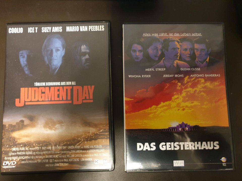 7 DVDs : Geisterhaus, der große Trip, Judgement day  u.a. in Marburg