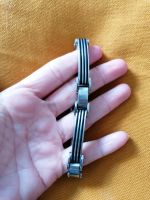 Männer, Herren Armband silber/schwarz Edelstahl Rheinland-Pfalz - Ludwigshafen Vorschau